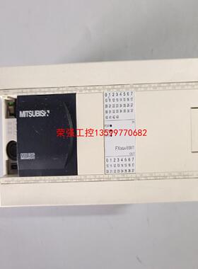【荣强工控】PLC三菱二手拆机 FX3GA-60MT-CM 实物拍摄，包