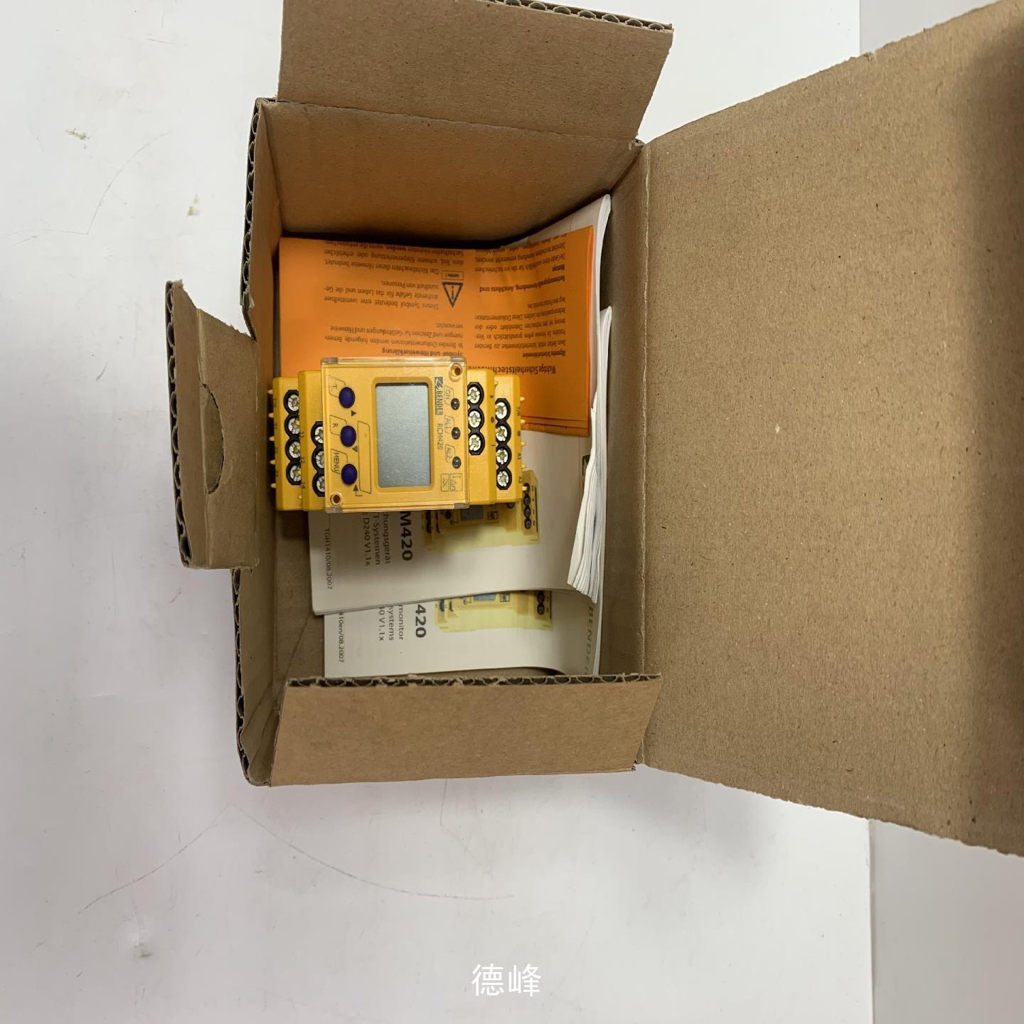 [德峰]Bender RCM420-D-2  货很新，刚到货议价