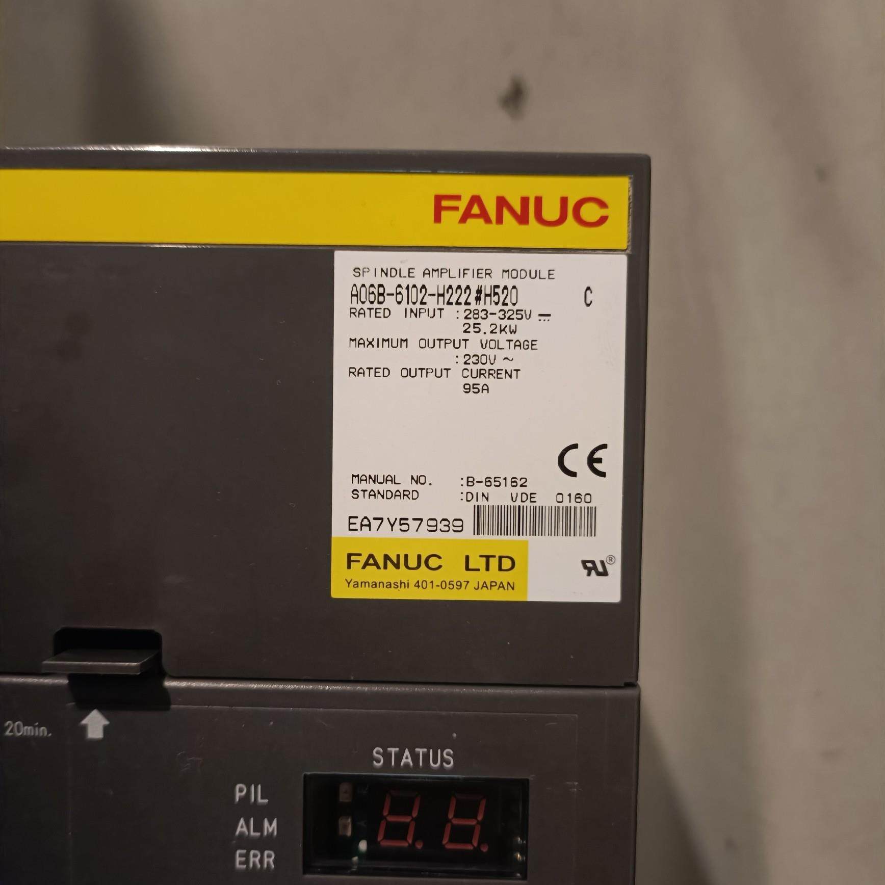 发那科驱动器A06B-6102-H222#520/6102-