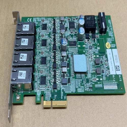 （设备配件）凌华PCIe-PoE4+ 四路POE千兆网口采集卡 图像采集