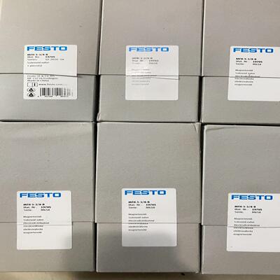 FESTO 19705 MFH-5-3/8-B 电磁阀 ！