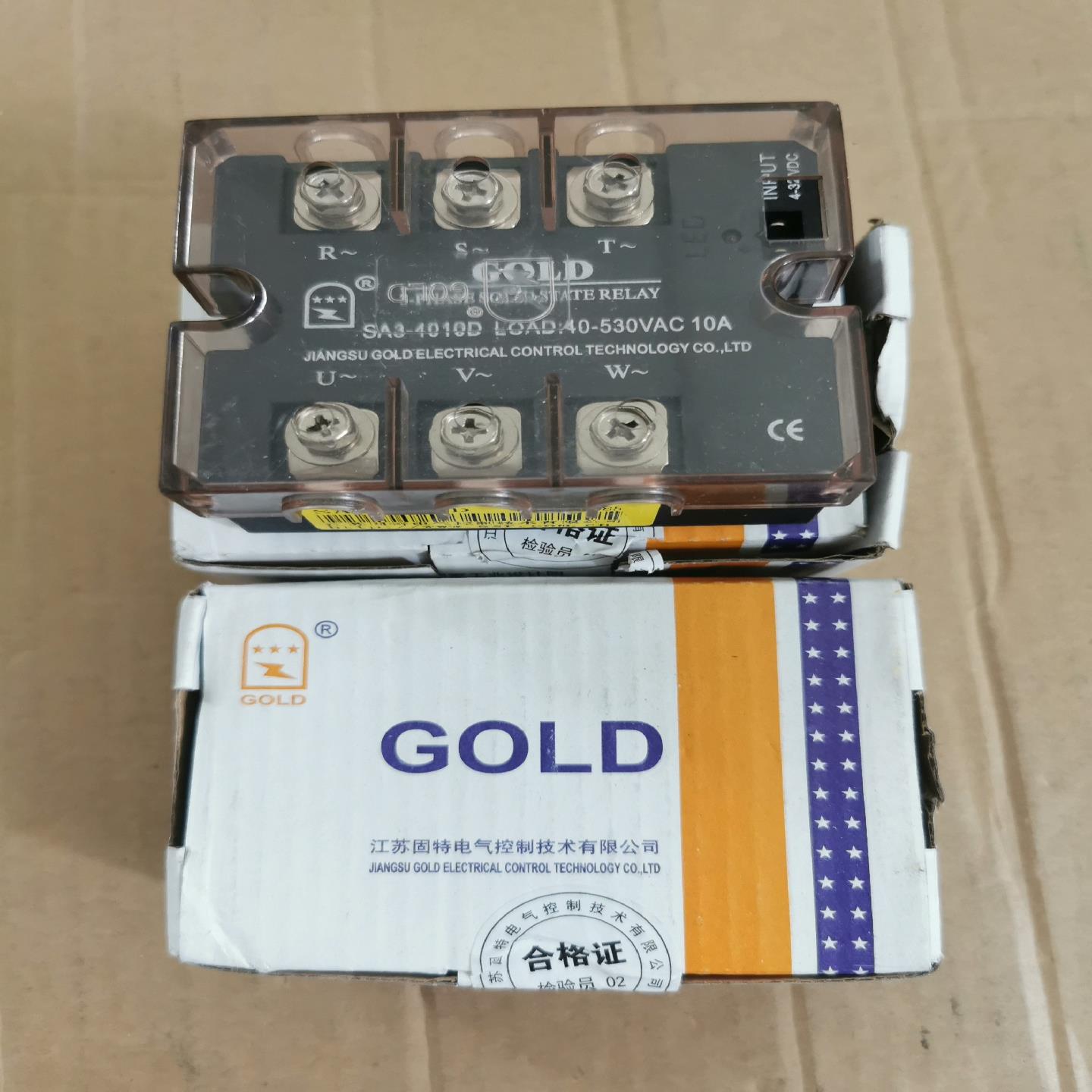 正品固特SA3-4010D三相固态继电器直流控交流，现货2个