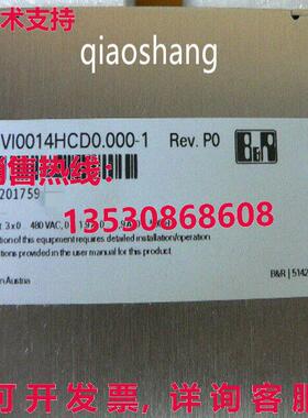 原装供应B&R 8BVI0014H0.000-1 SERVO 驱动放大器