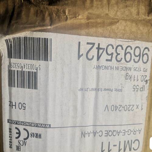 Grundfos/格兰富，格兰富水泵，格兰富卧式增压泵，小型