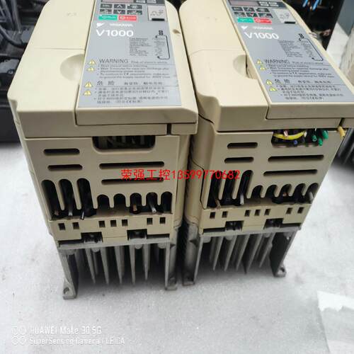 【荣强工控】安川变频器，CIMR-VB4A0007BBA，拆机件2个，实