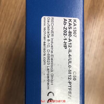 【非标价】rechner瑞奇能 模拟量电容传感器KA1307