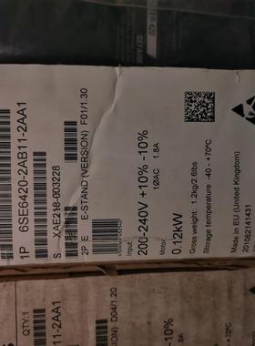 [德峰]AB112-AA1功率变频器西门子60.12SE64202-