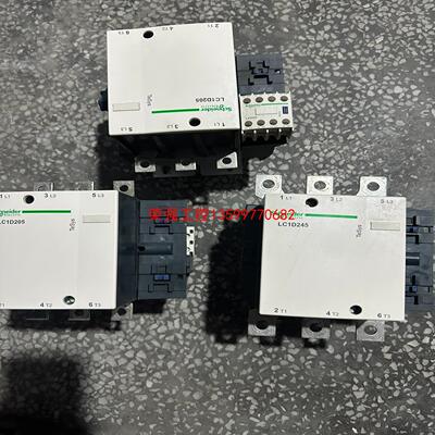 【荣强工控】施耐德lc1d245 lc1d205接触器 拆机成色不错 功