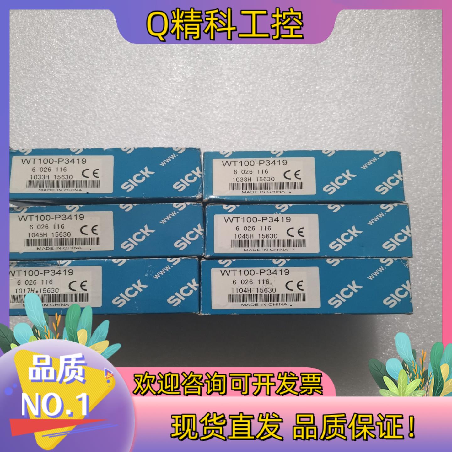 全新原装SICK西克/施克 WT100-P3419 6026