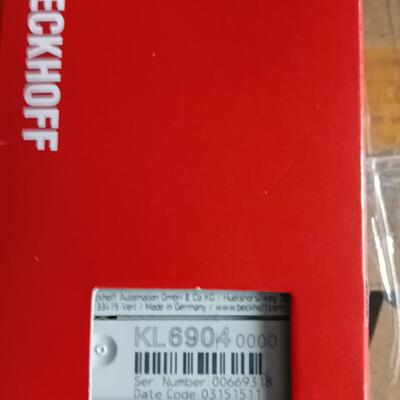 倍福模块KL6904现货出售，