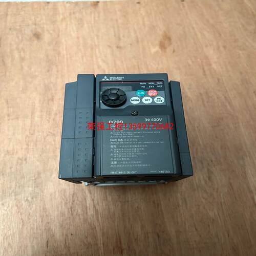 【荣强工控】三菱变频器FR-D740-2.2K-CHT  功能包好  成