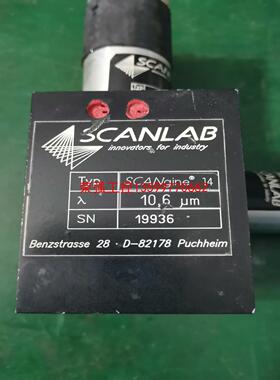 【荣强工控】SCANLAB激光打标机振镜S10.12，电机剪线，镜片完好