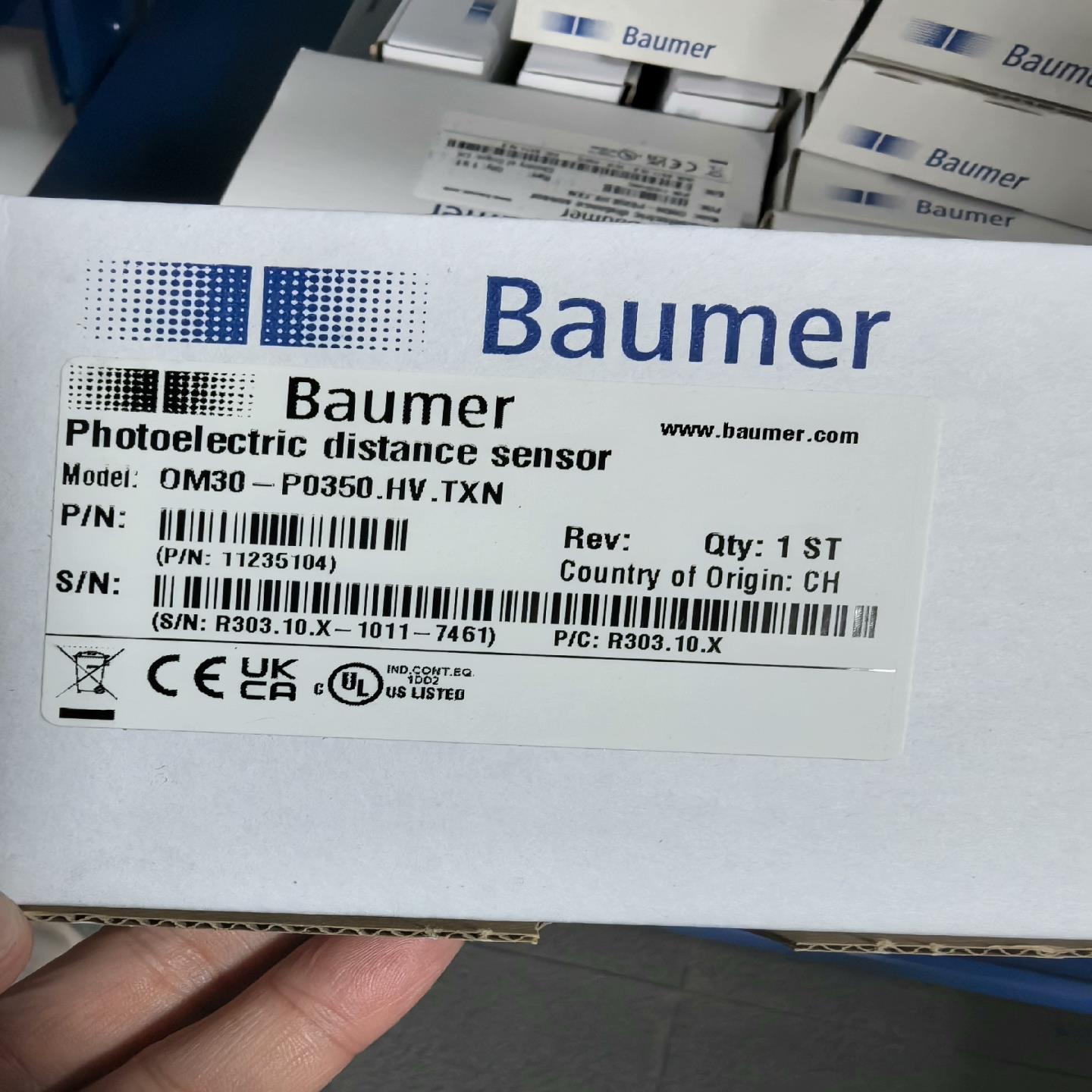 Baumer 堡盟OM30-P0350.HV.TXN  测量