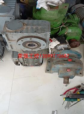 【荣强工控】SEW齿轮减速机拆机两台型号SA67DRE90L4速比15.