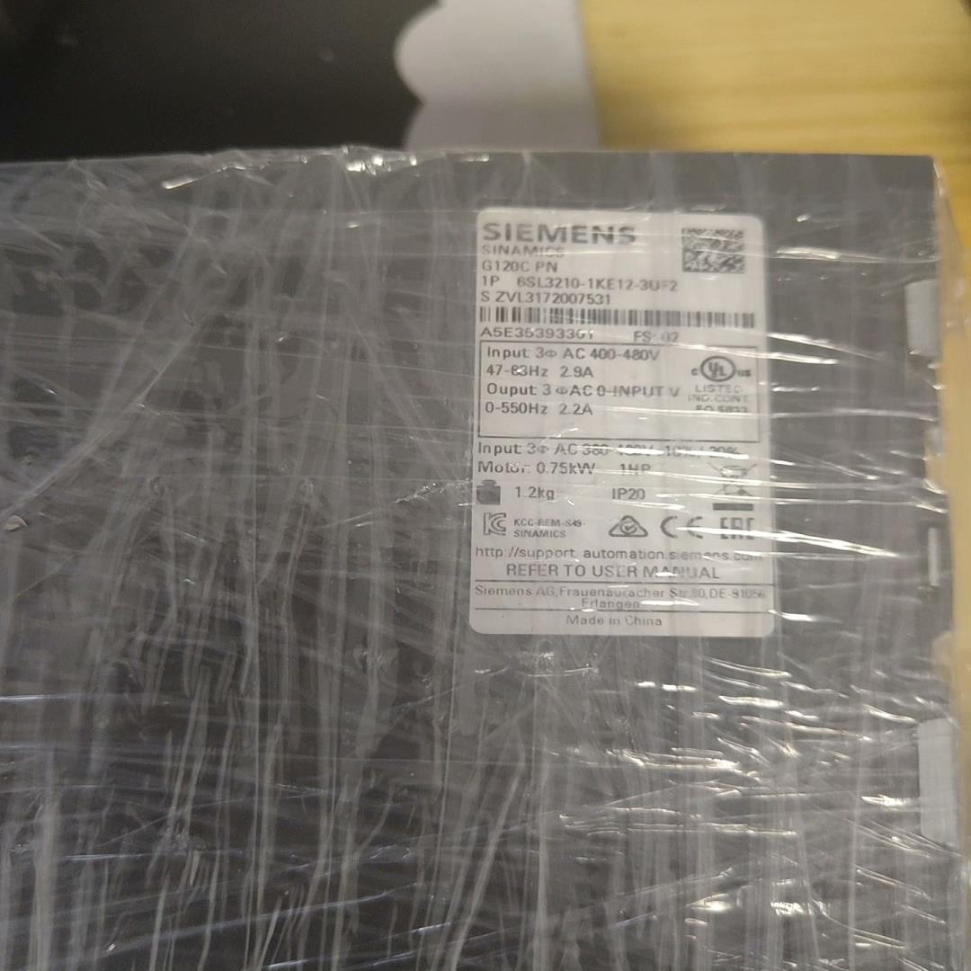 （设备配件）西门子6SL3210-1KE12-3UF2裸机，功能完好，实