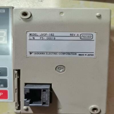 安川操作面板JVOP-182保证质量，需要的拍下，成色