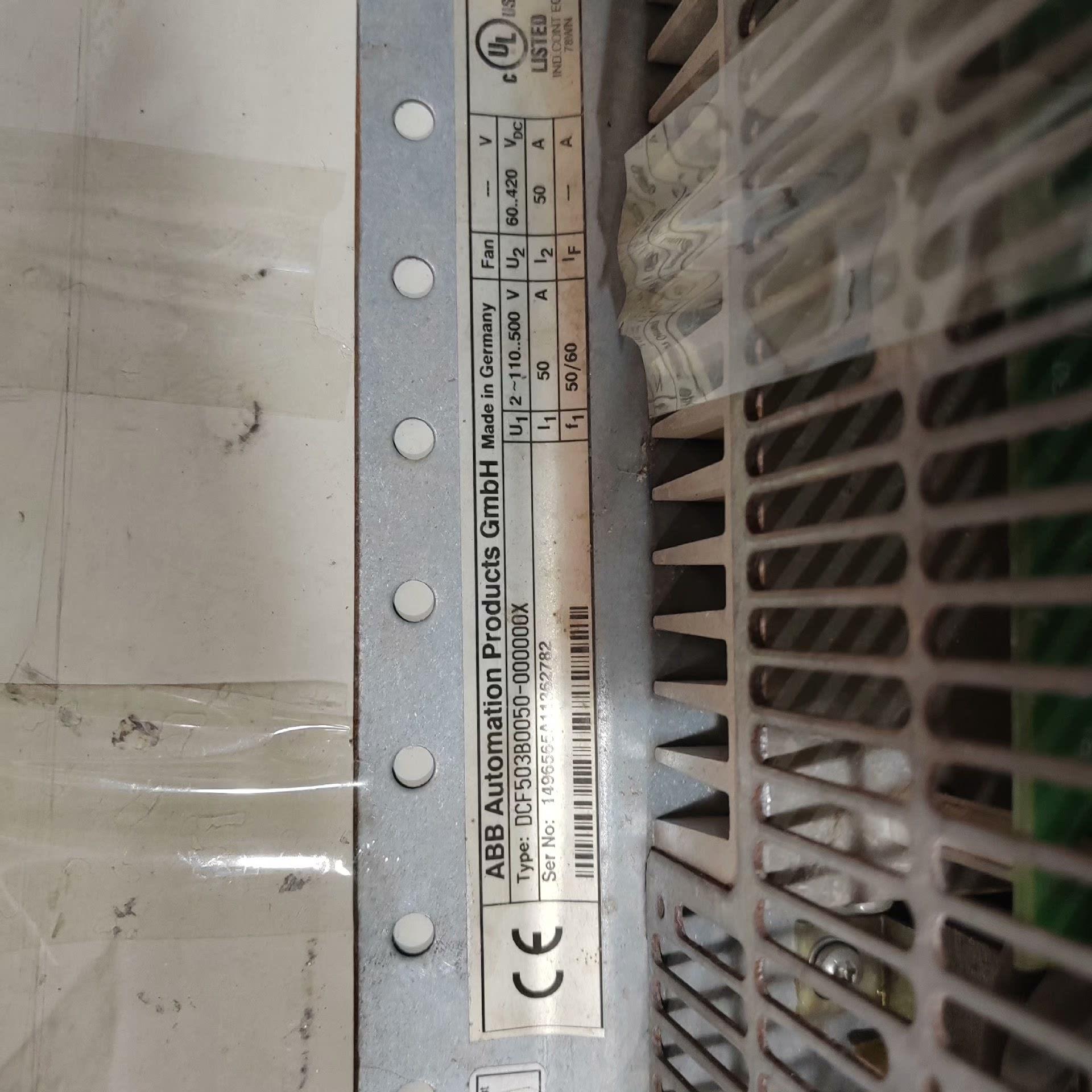 （设备配件）ABB000000-励磁DCF503B0050X直流调速器