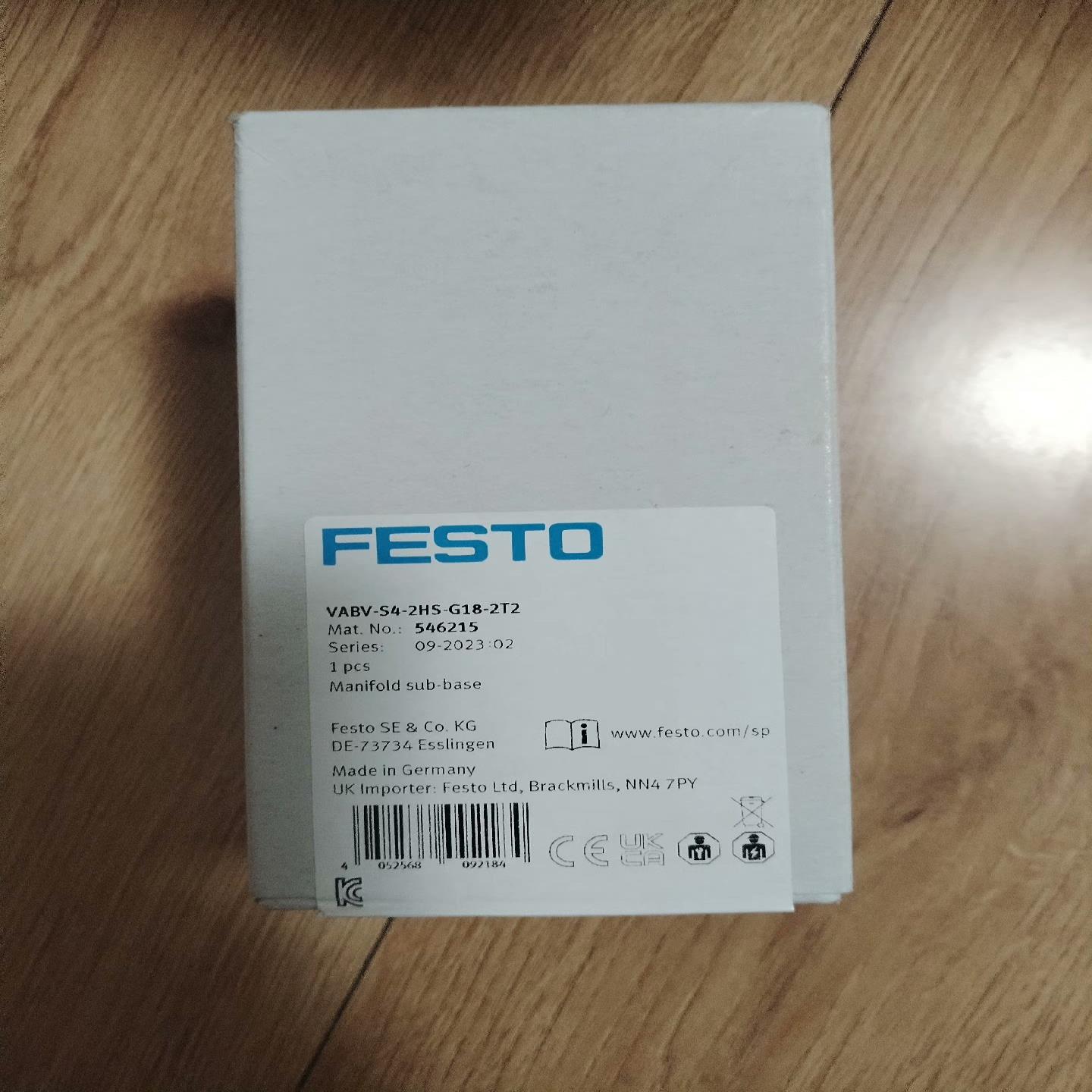 FESTO/费斯托 气路板底座 VABV-S4-2HS-G1