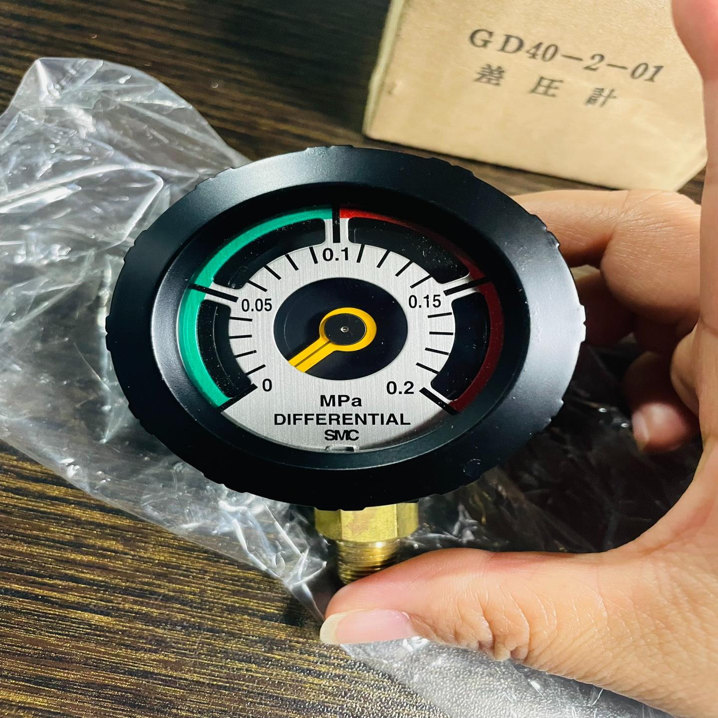 原装正品 差压表 GD40-2-01，成色如