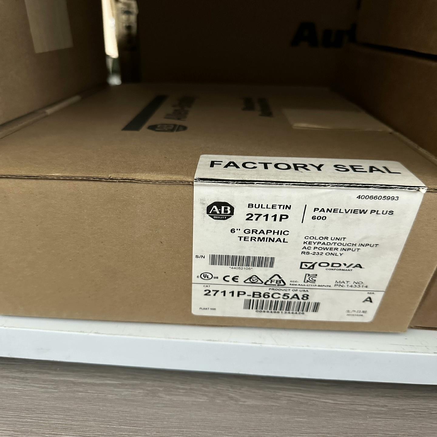AB罗克韦尔2711P-B6C5A8触摸屏全新原装正品现货,