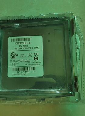 IC693CPU363-DL，GE模块，全新开封，