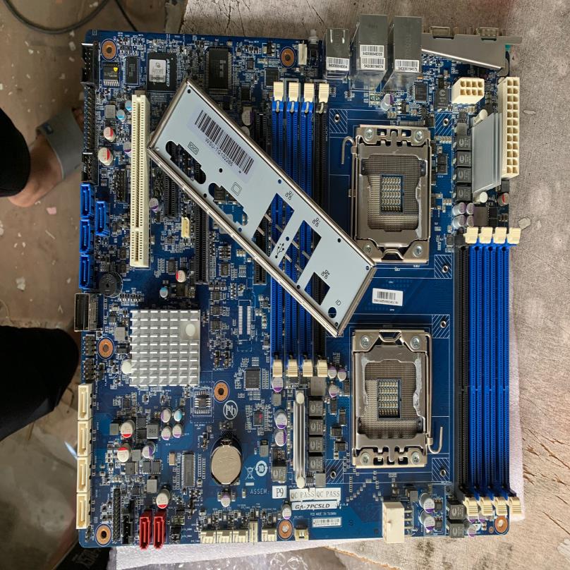 ga-7pcsld 主板成色杠杠的 全功能ok无任何暗病
