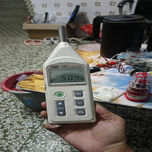 [德峰] TES1357拍摄检测仪   新旧实物 台湾泰仕噪音现图，