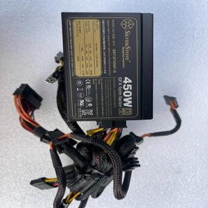 [德峰]银欣450W模组电源SST-ST45SF-G，功能包好，实图