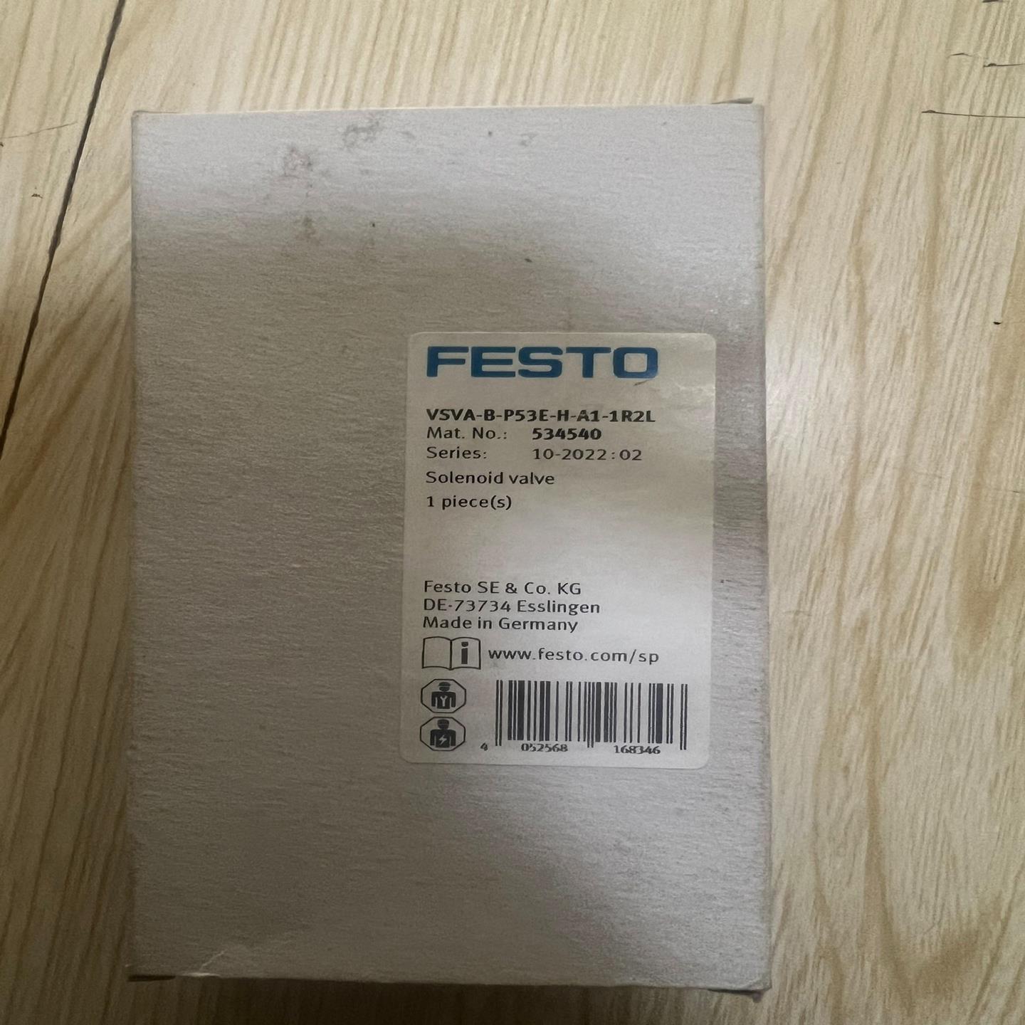 FESTO  费斯托电磁阀534540 VSVA-B-P53
