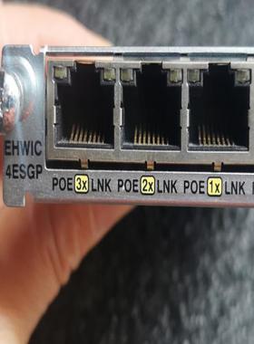 CISCO EHWIC-4ESGP;原装拆机模块；二手，照片