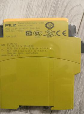 pilz皮尔兹安全继电器X2.8P，订货号：777301，全