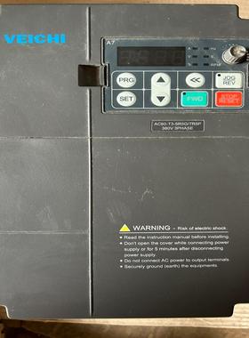 伟创变频器，AC60，5.5kw，产品成色如图功能正常