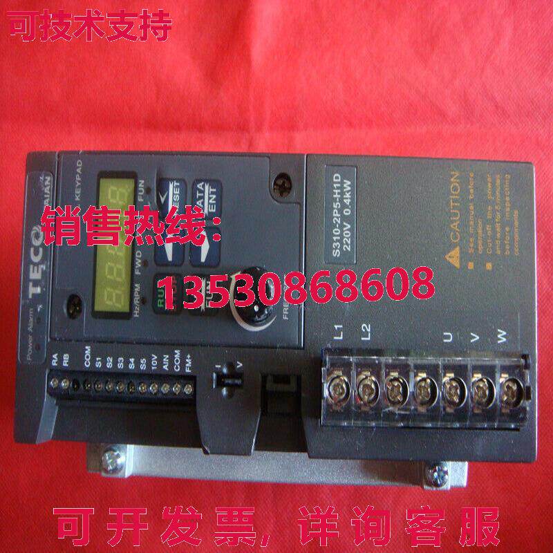 原装供应二手台安 S310-2P5-H1D 220 伏 0.4 千瓦