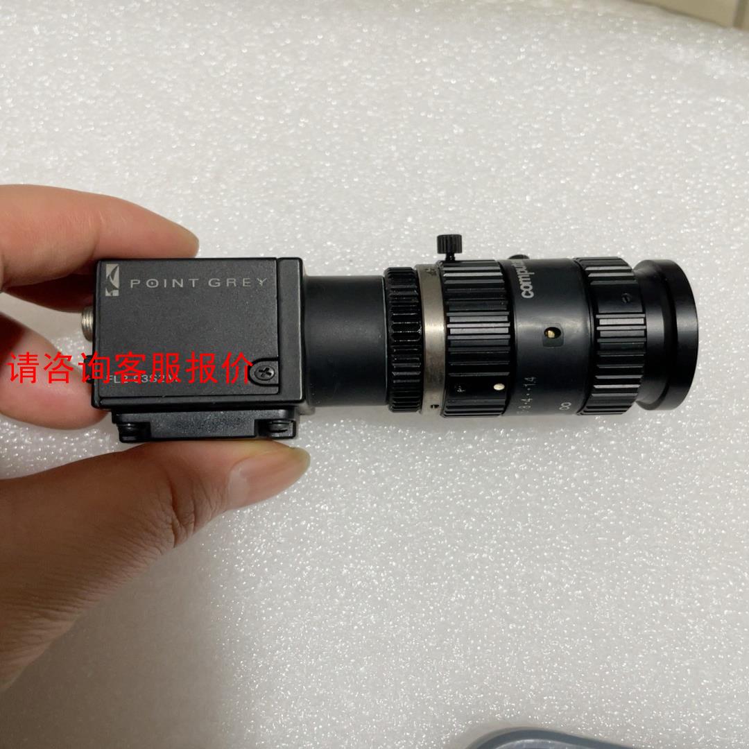 灰点工业相机Flea2 FL2-03S2M带镜头，二手拆机实
