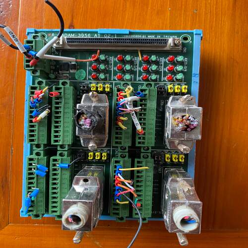 研华ADAM3956导轨型连接线端子100针SCSI DIN