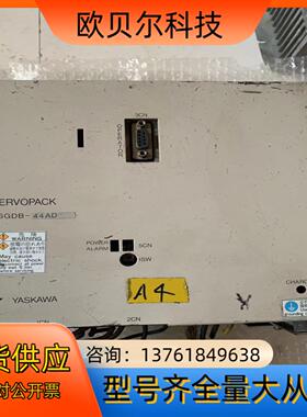 原装拆机安川伺服驱动器SGDB-44ADM，成色如图，功能完