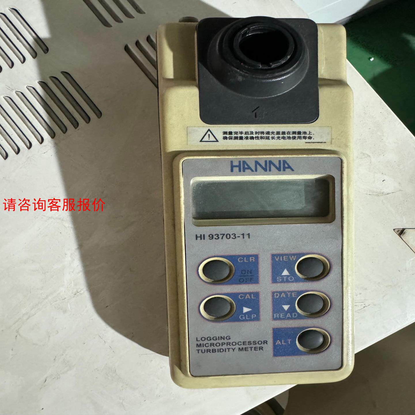 hi93703-11意大利hanna浊度测定仪 ,二手裸机一