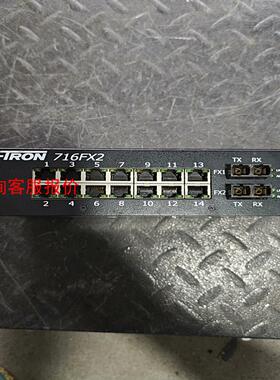 美国N-TRON原装716FX2-SC工业交换机一台