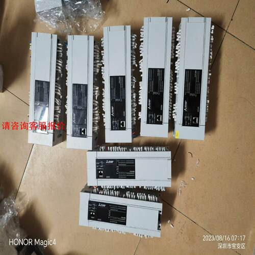 Fx5u-80MT/ES，19年20年，成色漂亮，功能完好，