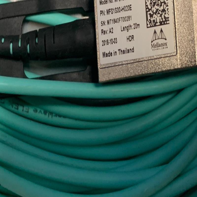 迈络思MFS1S00-H020E 20米 Mellanox