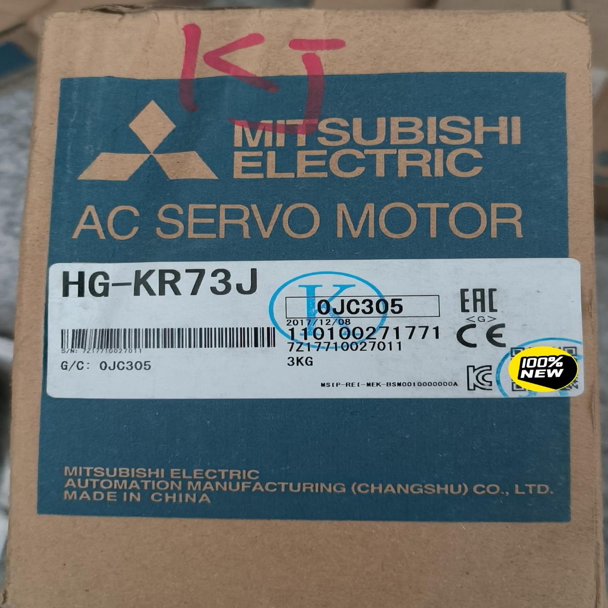 HG-KR73J 全新原装三菱伺服电机