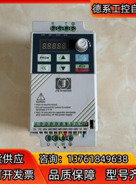 金田变频器JT100，EB0007G1，单相0.75kw，成