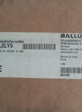 全新原装未拆封 巴鲁夫 BTL0LY9 位移传感器 BTL7