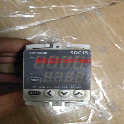 【荣强工控】拆机三武温控表 SDC15    C15T0TA200