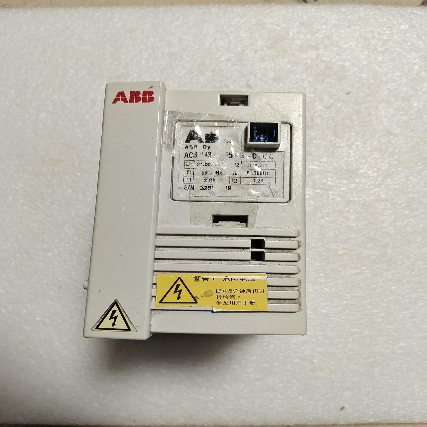 （设备配件）如图变频器，ABB3--成色处理K75C，，-ACS143功
