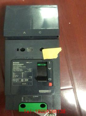 【非标价】PowerPact施耐德断路器、开关，BG60，BGA260