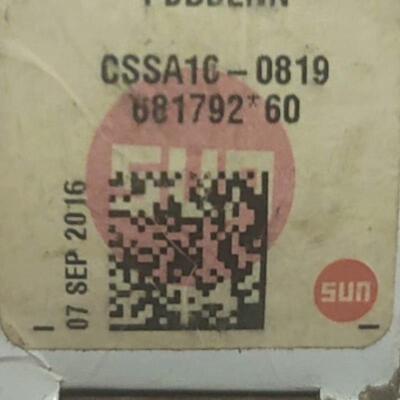 正品太阳SUN插装阀 单向阀 NFDC-LAN