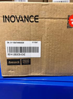 汇川MS1H1-20B30CB-A334Z，全新电机，箱码一