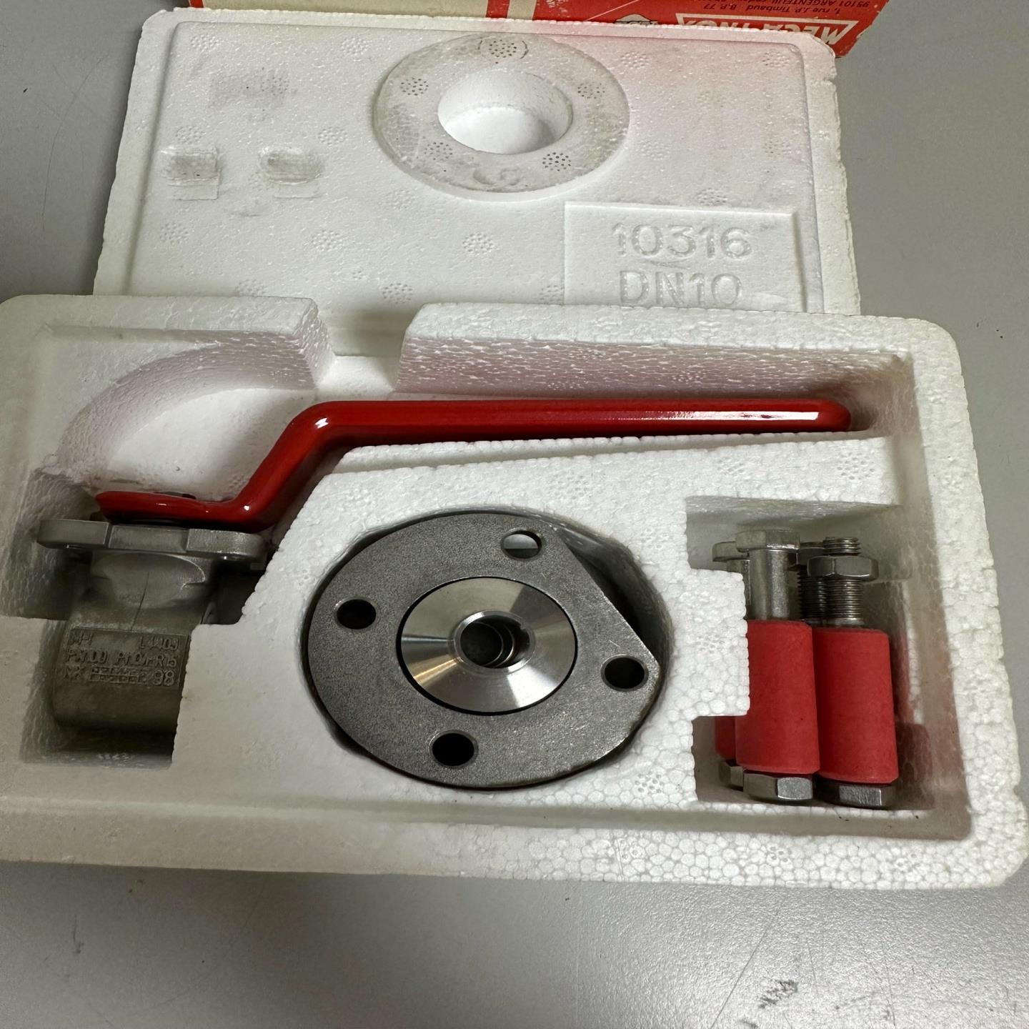 全新MECA-INOX球阀DN10接口