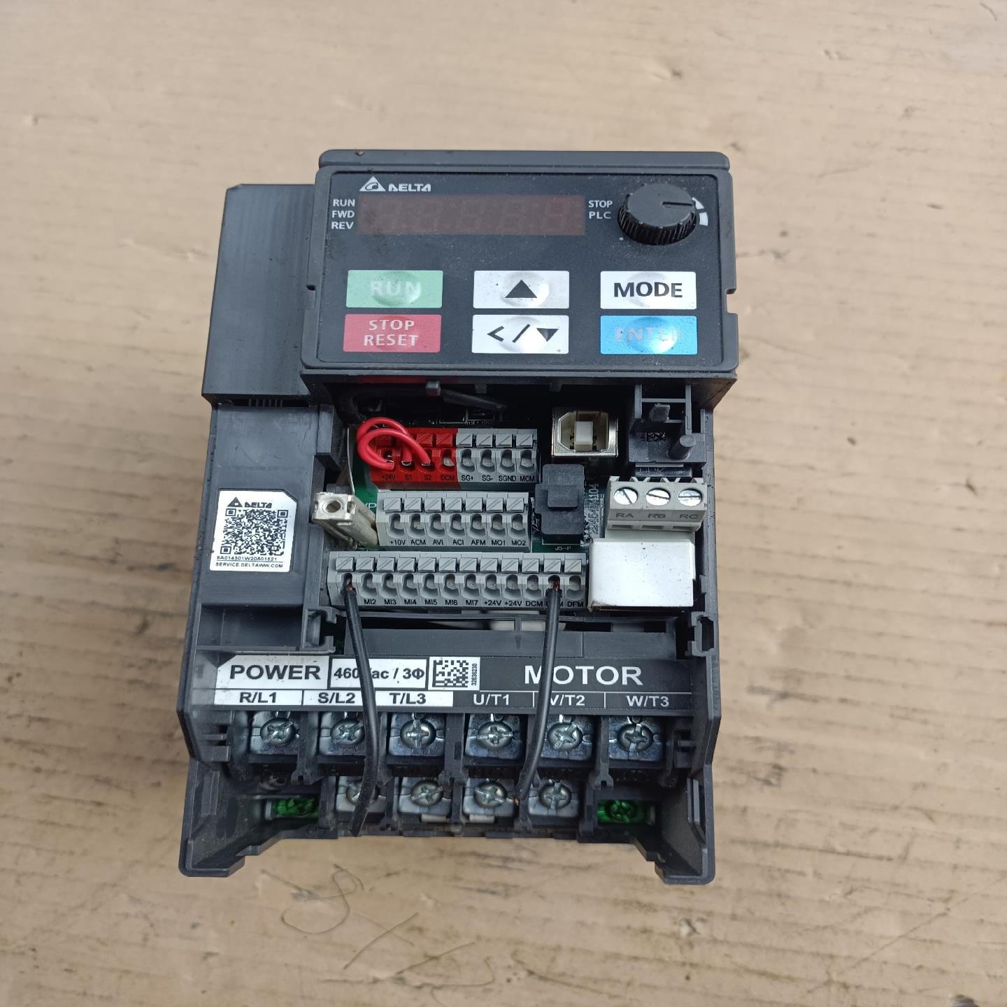 [德峰]台达变频器VFD9A0MS43ANSAA，3.7KW，380